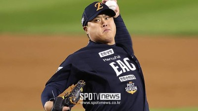 “류현진이 던지겠다고 하네” 눈물겨운 투혼… 김서현-정우주는 어쩌나, 김경문 진짜 시험대 올랐다