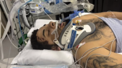 이렇게 억울하고 잔인한 인생 또 있을까? 음주운전 차에 치여 다리 잃은 축구선수