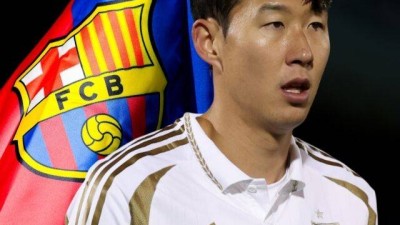 '이럴 수가' 바르셀로나, 쏘니 영입 이유 공개됐다...팬들은 절망적 예산 부족으로 단기 임대가 현실