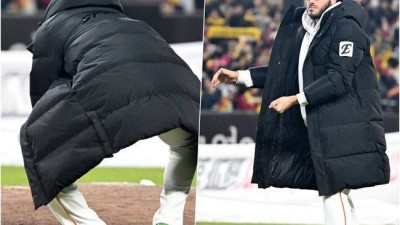 독수리 군단과 이별 암시? 준우승 순간 한 시즌 울고 웃었던 마운드 흙 챙긴 폰세 [이대선의 모멘트]