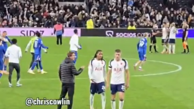 ‘캡틴’ 손흥민 시절 상상조차 못할 일…첼시전 0-1 패배하고 ‘프랭크 감독 악수 무시→터널 직행’