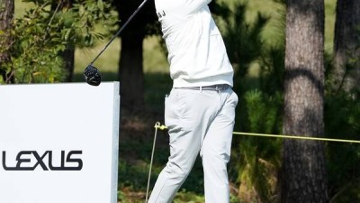 '야구스타 DNA' 김재호, KPGA 첫 우승 기대…렉서스 마스터즈 3R 선두
