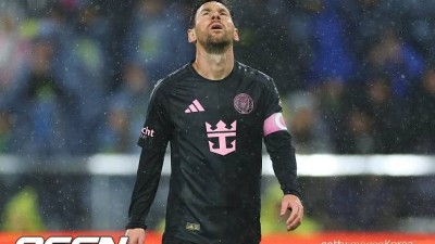 ‘손흥민 대 메시 결승전 무산되나?’ 메시 골 넣고도 졌다…인터 마이애미 1승 1패 PO 탈락위기