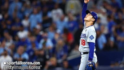 '믿을 수 없는 순간' 다저스, 8회 스넬 등판, 9회 야마모토 불펜 대기