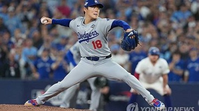 '日동원 탄생' 어제 96구 던진 야마모토, 9회말 1사 1,2루 끝내기 막다