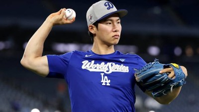 '기어코 혜성이 떴다' LAD 김혜성, 연장 11회말 2루 대수비로 투입