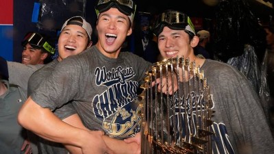 '와 日 1조4760억 트리오' 세계 장악, 로버츠 경의 표했다…다저스의 행운