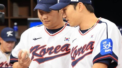 야구 대표팀 주장 LG 박해민 김서현, 성장통만큼 더 성장할 것