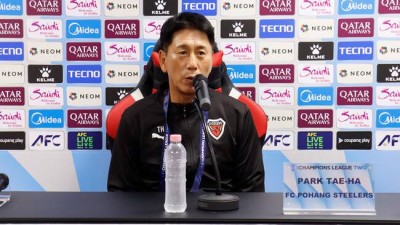 싱가포르 팀에 ‘0-1’ 충격패…설욕 원하는 박태하 감독 “우선 이기는 것이 목표, 다득점도 필요할 것”