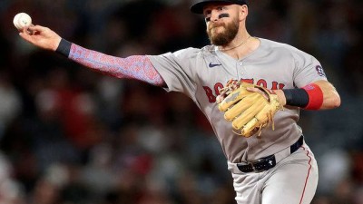 김하성 이게 무슨 행운인가, 25홈런 유격수 FA 포기라니…2년 5000만 달러 잔여 계약 유지 '보스턴 잔류'