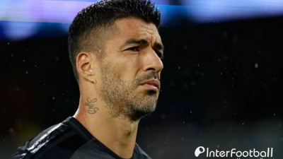 '손흥민VS메시' 무산? 수아레스, 또 사고 쳤다…상대한테 발길질→1경기 출전 정지 징계