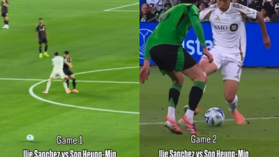 손흥민에게 까불면 이렇게 됩니다…괜히 시비 걸었다가 '대망신'→SON 선제골 장면 박제
