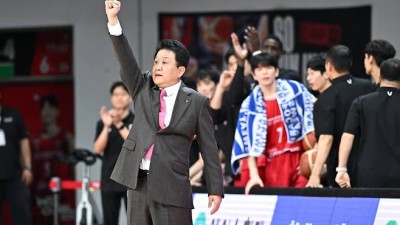 정말 기쁘다 7% 확률 뚫고 전체 1순위 지명권 획득한 정관장…KCC 3순위