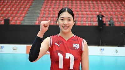 '김연경 잇는' 여자배구 차세대 에이스 손서연, 득점왕 예약