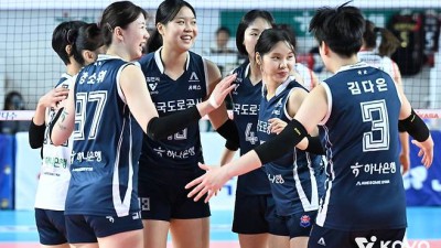 0-2→3-2 ‘대역전극’ 도로공사 파죽의 5연승, 굳건한 선두 유지