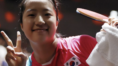 신유빈 4강! 4강! 초대형 쾌거…2연속 WTT 챔피언스 준결승행 '해냈다'→베테랑 사마라 4-0 완파+챔피언스 첫 우승