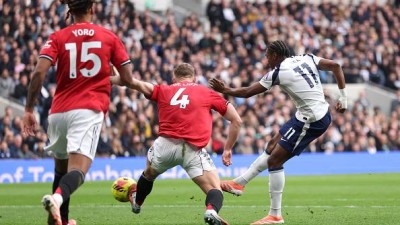 ‘히샬리송 역전골→더 리흐트 동점골’ 토트넘-맨유 극장골 주고 받으며 2-2 無