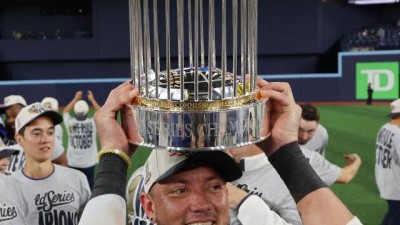 다저스에 돌아오고 싶다 은퇴 예고한 WS 극적 동점포 주인공→FA→재계약 향한 진심 전했다