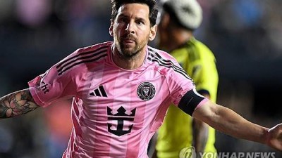 메시 10점 만점 손흥민, 결승서 이겨주마…축신 2골 1도움 맹활약, 마이애미 PO 8강 진출