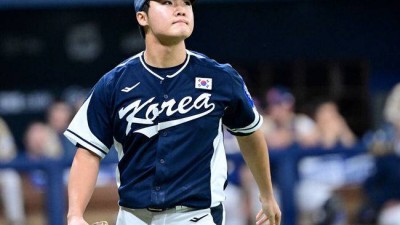 153km 쾅! 19살 대표팀 막내, 1·3루 위기에도 KKK 완벽투…WBC 대표팀 승선, 꿈이 아니다
