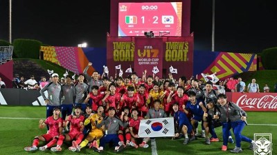 '韓 축구 미래들 해냈다' U17 월드컵 32강 조기 확정, 6년 만에 토너먼트 진출