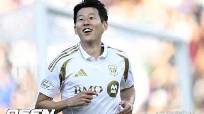 LA의 핵심 공격수 손흥민, PO 1라운드 3위...1위는 '더 미친 활약' 메시