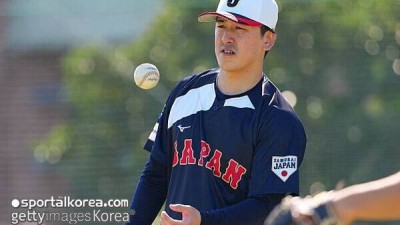 日 '한국 킬러'가 2⅔이닝 9실점 '와장창', 평가전 앞두고 급격한 난조…너무 오랜만의 등판이라서