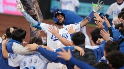 북극곰 떠난 메츠 1루수 공백, 삼성 50홈런 거포로 채운다? 미 매체, 르윈 디아즈 MLB행 가능성 제기 [더게이트 이슈]