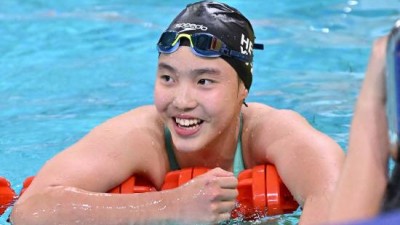 전세계 대충격! 2012년생 13살 中 수영선수, 亞기록 '13년 만에' 깨트렸다…위즈디, 여자 혼영 200m 역사 바꿔