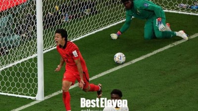 조규성한테 헤더로 2골 '탈탈' 털린 가나 GK, 한국 원정 동행한다... 3년 전 굴욕 되갚을까?