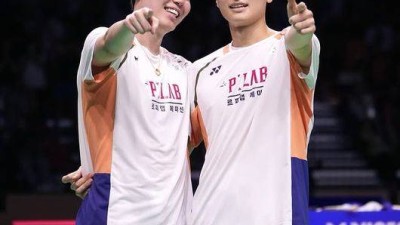 안세영보다 먼저 10관왕? '韓 배드민턴 자랑' 남복 1위 서승재-김원호, 기세 미쳤다...日 팀 꺾고 구마모토 마스터즈 16강 진출