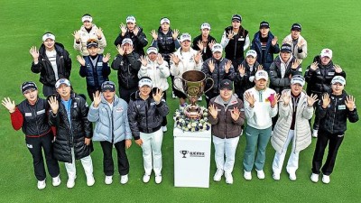 ‘우승상금 3억원’ 위믹스 챔피언십, 24명 모두 모였다…미국 가는 황유민 캐디는 데뷔 첫승 이율린