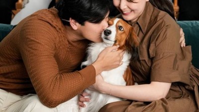 오타니, 부인 아닌 애완견에게만 키스→수상해 美 매체 황당 지적