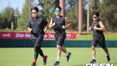 김도영이 이렇게 뛰어야 하는데....오키나와 마캠 지옥의 러닝, KIA 다리부상 악몽 털어낸다