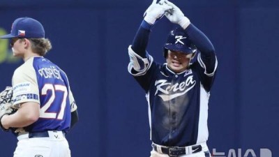 이런 말도 안 되는 오심이 있나? 韓·日전 역대급 오심에 한국 펑펑 울었다! 심판 판정으로 문현빈 안타 날아가