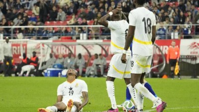 [오피셜] 일본에서 월드컵 첫 출전 꿈 산산조각 났다…가나 미드필더, 태클 후 시즌 아웃 부상