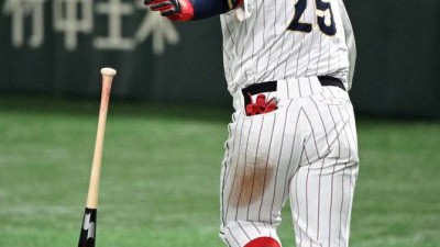 일본 거포 보려고 ML 10개 구단 넘게 왔는데…대체 왜 한국전 1타석 만에 교체됐나