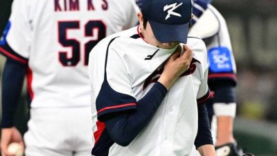 ‘볼볼볼볼볼볼볼볼볼볼볼볼’ 밀어내기 볼넷만 4개, 맞더라도 가운데로 던져라…극적인 무승부라서 더 아쉽다 [오!쎈 도쿄]