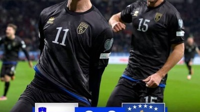 '이럴 수가' 전라남도 인구보다 적은 176만 유럽의 소국, 사상 첫 월드컵 본선행에 한걸음 다가갔다