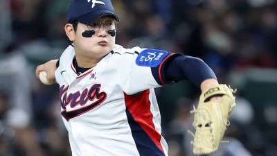 '153km 피날레' 김서현 없었다면 한일전 무승부도 없었다…드디어 찍은 악몽의 마침표