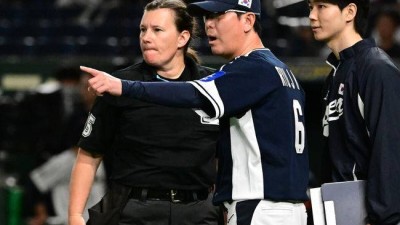 ‘얼마나 속 터졌으면’ 류지현 답변 거부 사태, ML 첫 여성 심판 오심에 “대답 안 할게요, WBC는 경험 많은 분들이…”