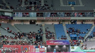 가나전 '상암 2만명대' 충격 관중수 유력, 예매 취소 급등에 '4만석 넘게 남았다'