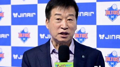 '7연패' 김호철 IBK 감독, 끝내 자진사퇴 선언 오늘까지인 것 같아