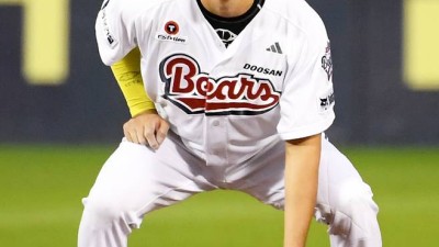 두산 박찬호 실체가 공개됐다...기쁨도 잠시, 벌크업 유격수는 어디로 가야하나