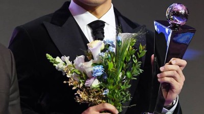 '압도적' 안현민, 110표 독식 신인왕 영광, 강백호→소형준 계보 이었다