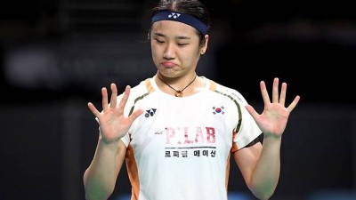 '세계 1위' 한국인이 일본 자존심 박살낸다...'10관왕' 안세영, 日 모모타 겐토 세계 기록 따라잡는다