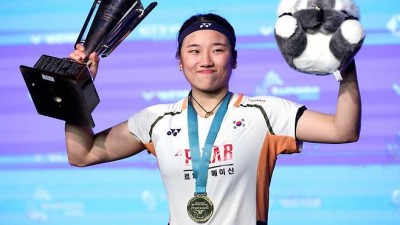 이재명 대통령도 놀랐다 '엄지 척'...'세계 1위 한국인' 안세영 돈방석, 승률 94.4%로 역대급 상금 벌었다