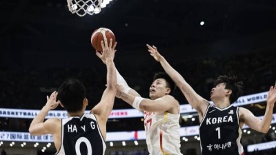 중국, 3점슛 강국 한국에 속수무책... 세계 수준 아냐 中매체 뿔났다