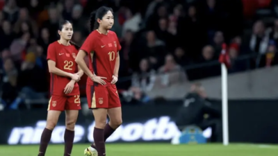 “7만명 앞에서 세계적 망신...역대최악의 참패” 中언론, 잉글랜드에 0-8 대패한 여자대표팀 맹비난