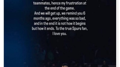 손흥민 하나 빠졌다고 이렇게 와르르 무너지나...선수는 진정한 팬 운운하며 대립+감독도 작심발언